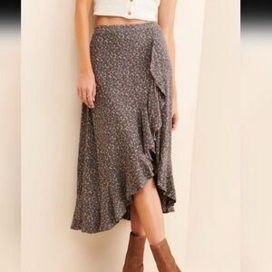 dress forum // floral midi skirt